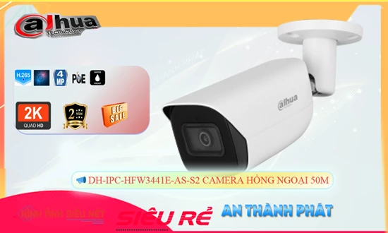 Lắp đặt camera tân phú Camera Dahua DH-IPC-HFW3441E-AS-S2