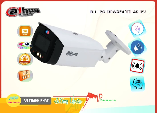 Lắp đặt camera tân phú Camera Dahua DH-IPC-HFW3549T1-AS-PV