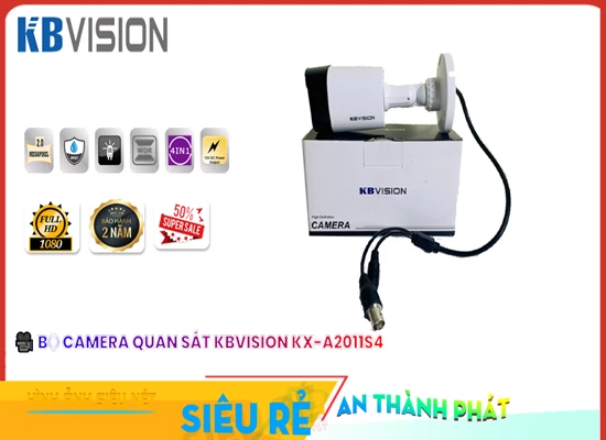Lắp đặt camera tân phú KX-A2011S4 Camera KBvision ✪