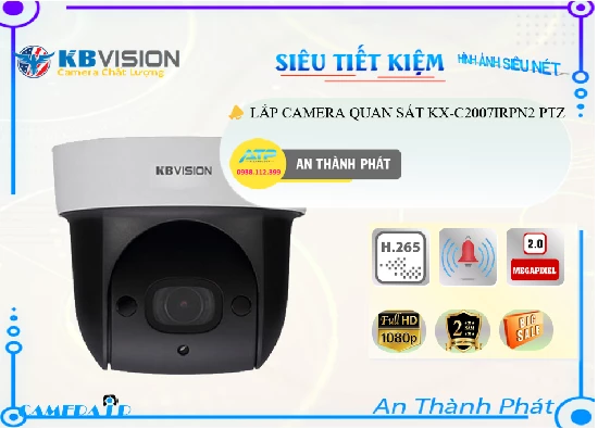 Lắp đặt camera tân phú Camera KBvision KX-C2007IRPN2