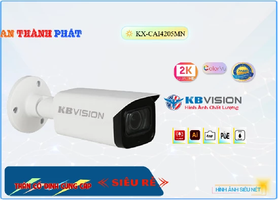 Lắp đặt camera tân phú Camera KBvision KX-CAi4205MN