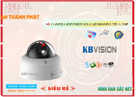 Lắp đặt camera tân phú Camera Kbvision KX-CAiF5004MN2-TiF-A