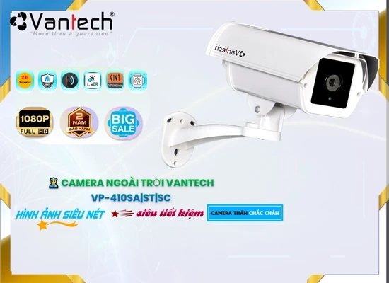 Lắp đặt camera tân phú ✲ Camera VanTech VP-410SA|ST|SC Mẫu Đẹp