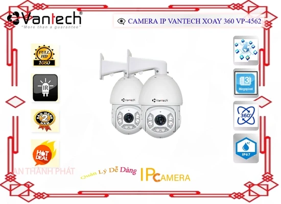 Lắp đặt camera tân phú Camera VanTech Chất Lượng VP-4562
