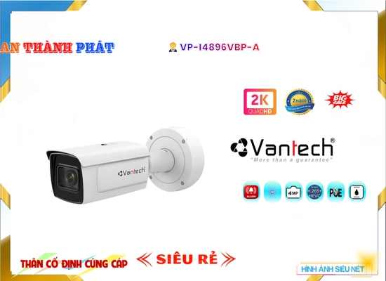 Lắp đặt camera tân phú Camera VP-i4896VBP-A VanTech Thiết kế Đẹp