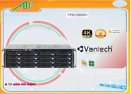Lắp đặt camera tân phú Server ghi Hình VPH-25608RS