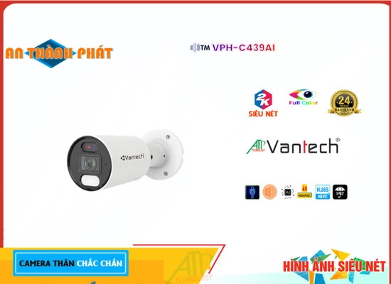 Lắp đặt camera tân phú Camera An Ninh VanTech VPH-C439AI Chức Năng Cao Cấp