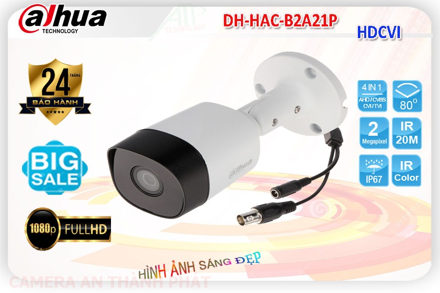Camera DH-HAC-B2A21P Ngoài Trời,DH HAC B2A21P,Giá Bán DH-HAC-B2A21P giá rẻ chất lượng cao Dahua ,DH-HAC-B2A21P Giá