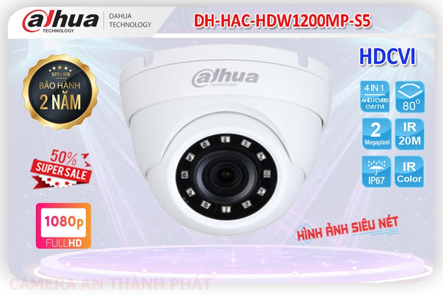 Camera DH-HAC-HDW1200MP-S5 Chức Năng Cao Cấp,Giá Công Nghệ HD DH-HAC-HDW1200MP-S5,phân phối