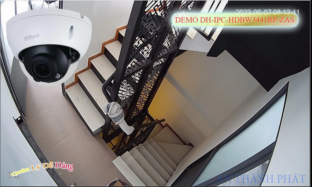  Camera Giá re  Dùng Bộ Bộ Camera Siêu Nét Dahua DH-IPC-HDBW3441RP-ZAS