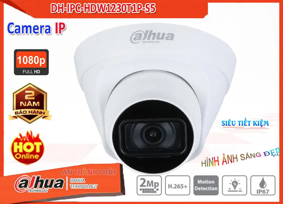 Camera IP Dahua DH-IPC-HDW1230T1P-S5,thông số DH-IPC-HDW1230T1P-S5,DH IPC HDW1230T1P S5,Chất Lượng