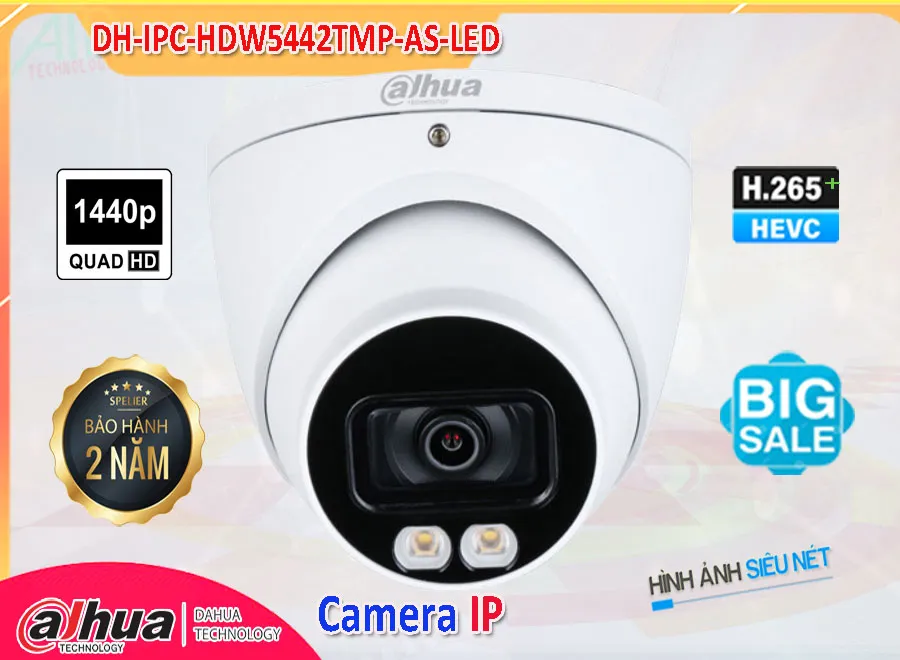 Camera IP Dahua DH-IPC-HDW5442TMP-AS-LED,DH IPC HDW5442TMP AS LED,Giá Bán DH-IPC-HDW5442TMP-AS-LED Giá rẻ Dahua