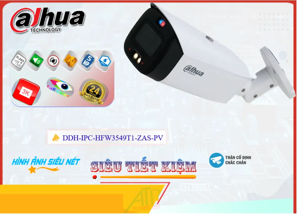 Camera Dahua DH-IPC-HFW3549T1-ZAS-PV,DH-IPC-HFW3549T1-ZAS-PV Giá rẻ,DH IPC HFW3549T1 ZAS PV,Chất Lượng Camera