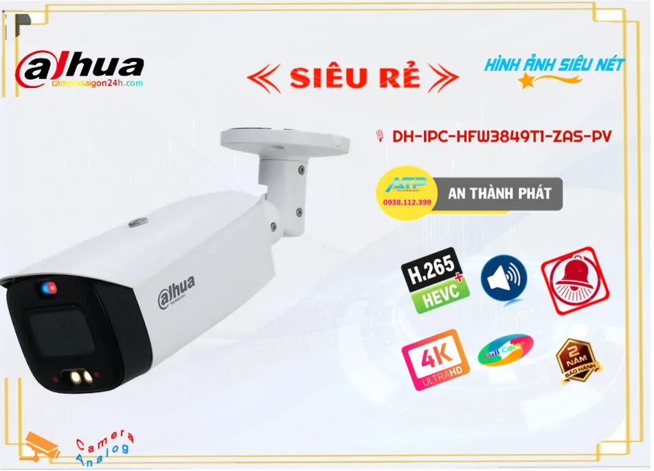Camera Dahua DH-IPC-HFW3849T1-ZAS-PV,Giá DH-IPC-HFW3849T1-ZAS-PV,DH-IPC-HFW3849T1-ZAS-PV Giá Khuyến Mãi,bán