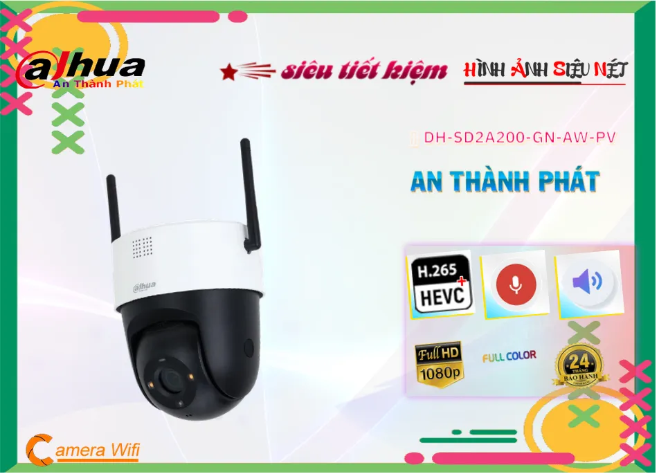 Camera Dahua Camera DH-SD2A200-GN-AW-PV,thông số DH-SD2A200-GN-AW-PV, Wifi Không Dây DH-SD2A200-GN-AW-PV Giá rẻ,DH