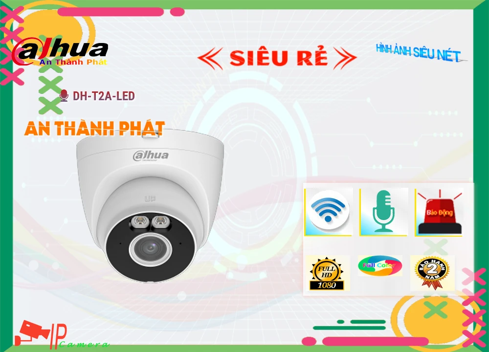 DH-T2A-LED Camera Dahua Sắc Nét ۞,DH-T2A-LED Giá Khuyến Mãi, Không Dây IP DH-T2A-LED Giá rẻ,DH-T2A-LED Công Nghệ