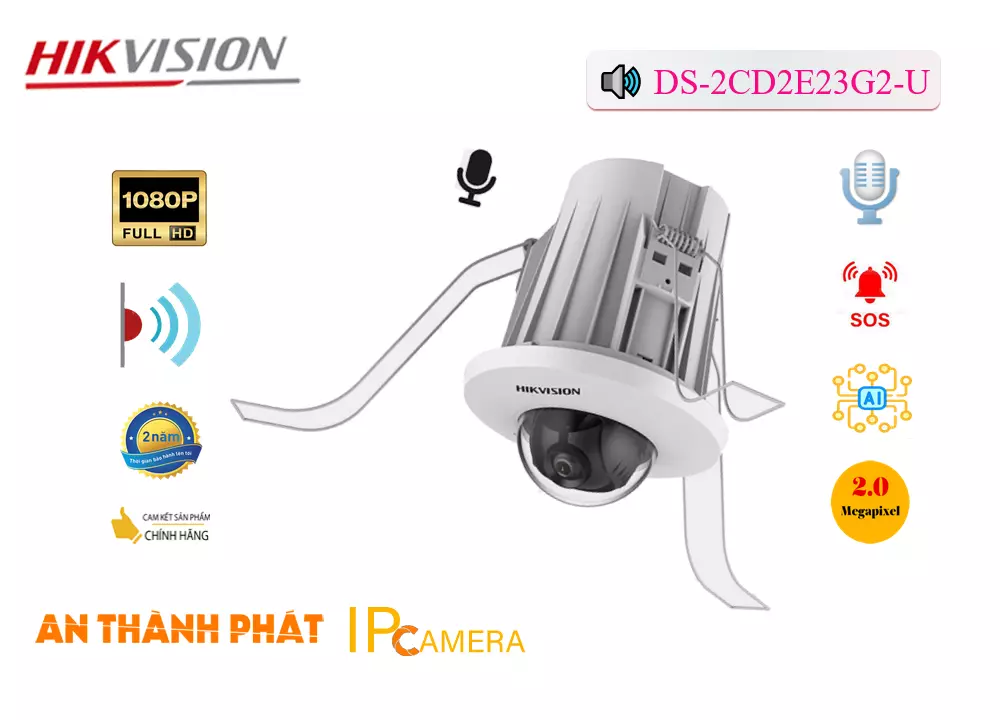 Camera Hikvision DS-2CD2E23G2-U,thông số DS-2CD2E23G2-U,DS 2CD2E23G2 U,Chất Lượng DS-2CD2E23G2-U,DS-2CD2E23G2-U Công