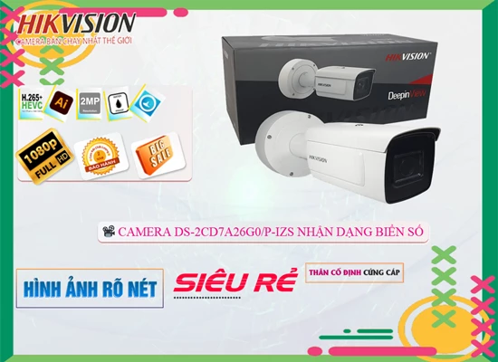 DS-2CD7A26G0/P-IZS Camera Giá rẻ Hikvision,Giá Ip Sắc Nét DS-2CD7A26G0/P-IZS,phân phối