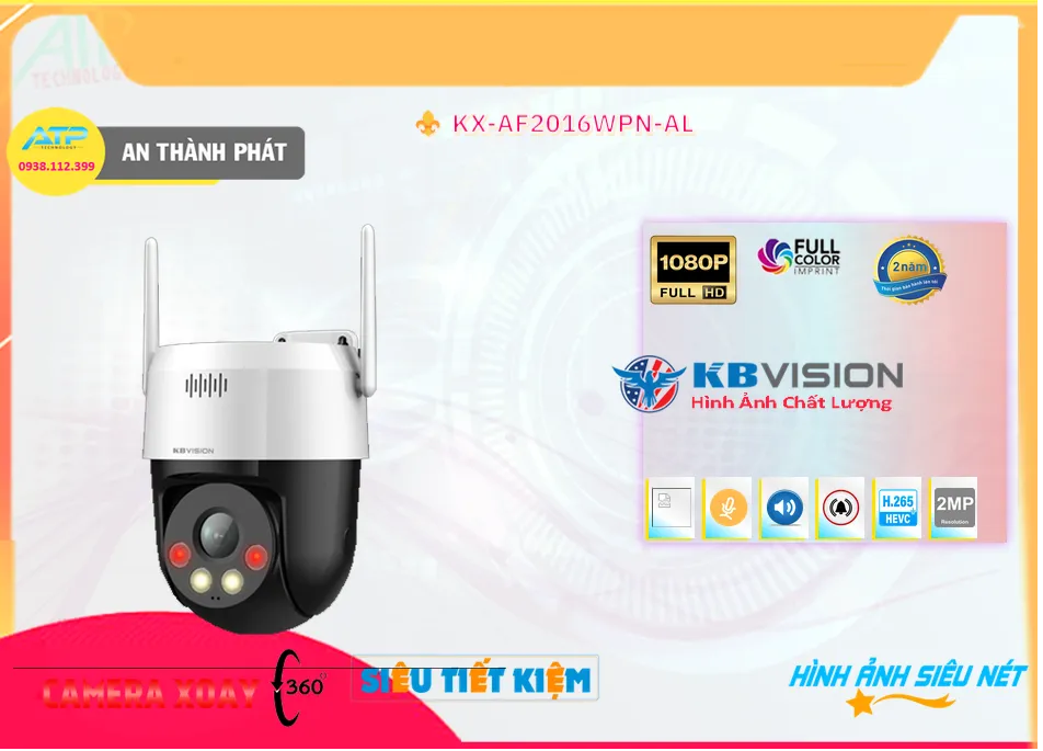 KX-AF2016WPN-ALCamera Giá rẻ KBvision,thông số KX-AF2016WPN-AL,KX AF2016WPN AL,Chất Lượng