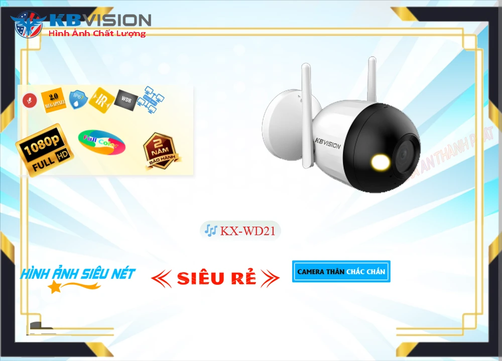 KBvision KX-WD21 Giá rẻ,thông số KX-WD21, IP Wifi KX-WD21 Giá rẻ,KX WD21,Chất Lượng KX-WD21,Giá KX-WD21,KX-WD21 Chất