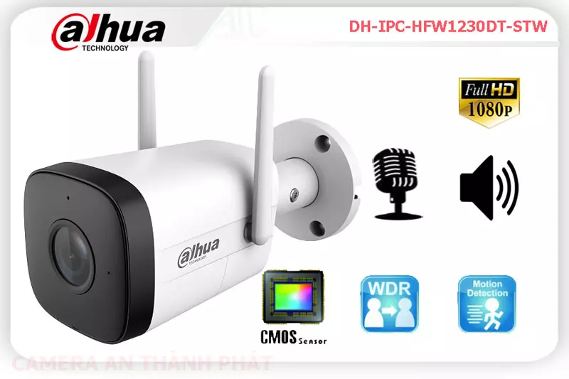 DH IPC HFW1230DT STW,Camera IP DAHUA DH-IPC-HFW1230DT-STW,DH-IPC-HFW1230DT-STW Giá rẻ, Wifi DH-IPC-HFW1230DT-STW Công
