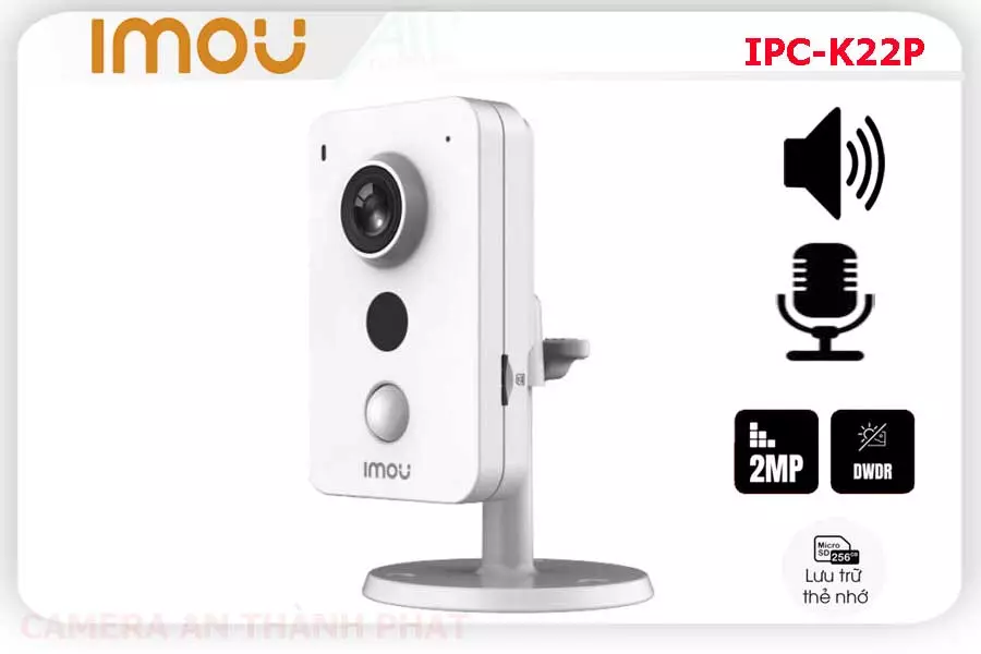 Camera IP WIFI Imou IPC K22P,Giá IPC-K22P,IPC-K22P Giá Khuyến Mãi,bán IPC-K22P Camera Wifi Imou Giá rẻ ,IPC-K22P Công