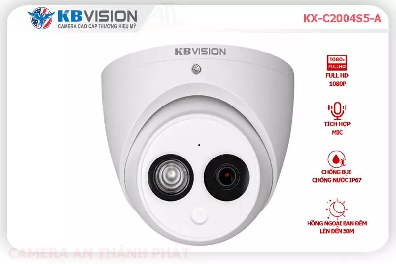 KX C2004S5 A,Camera KBVISION KX-C2004S5-A,Chất Lượng KX-C2004S5-A,Giá Công Nghệ HD KX-C2004S5-A,phân phối