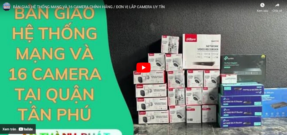 Lắp Camera Wifi Siêu Rẻ Tại An Thành Phát