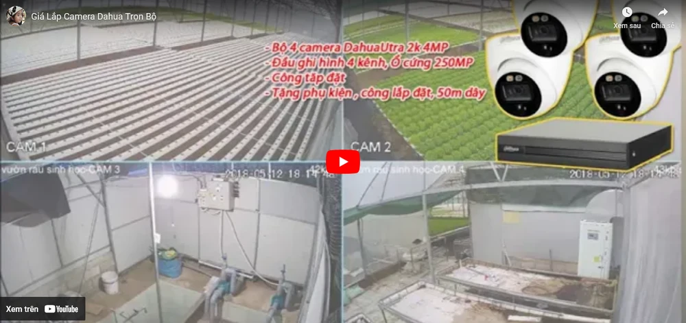 Báo Giá Camera Ip Dahua Chính Hãng