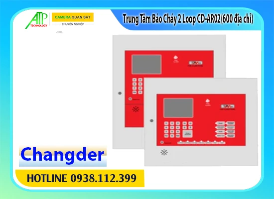 Lắp đặt camera Trung Tâm Báo Cháy 2 Loop CD-AR02(600 địa chỉ)