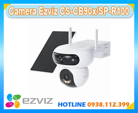Lắp đặt camera Camera Ezviz CS-CB90x/SP-R100 Ống Kính Kép