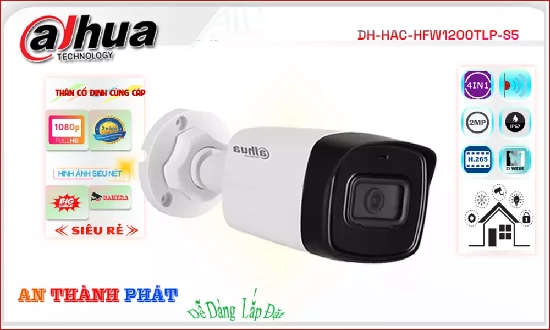 Lắp đặt camera tân phú Camera dahua DH-HAC-HFW1200TLP-S5