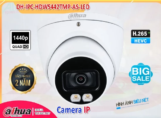 Lắp đặt camera tân phú Camera IP Dahua DH-IPC-HDW5442TMP-AS-LED