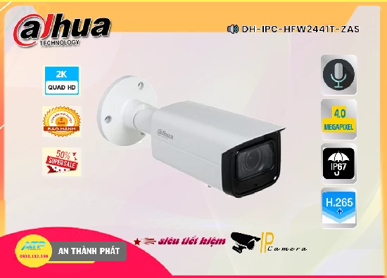 Lắp đặt camera tân phú Camera IP Dahua DH-IPC-HFW2441T-ZAS