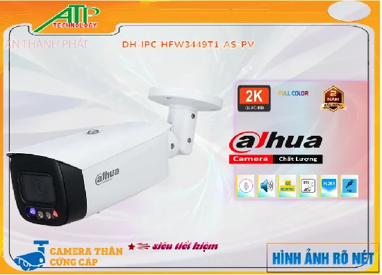 Lắp đặt camera tân phú Camera Dahua DH-IPC-HFW3449T1-AS-PV