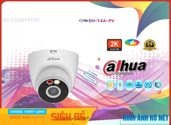 Lắp đặt camera tân phú ۞ DH-T4A-PV Camera Dahua Mẫu Đẹp