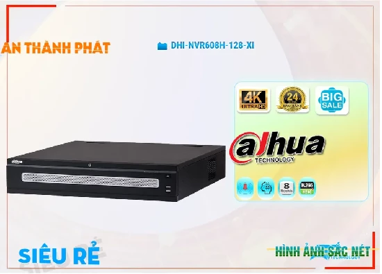 Lắp đặt camera tân phú Đầu Ghi Hình IP Dahua DHI-NVR608H-128-XI