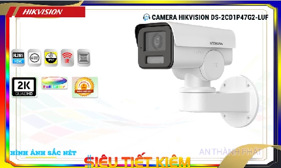 Lắp đặt camera tân phú Camera Hikvision DS-2CD1P47G2-LUF