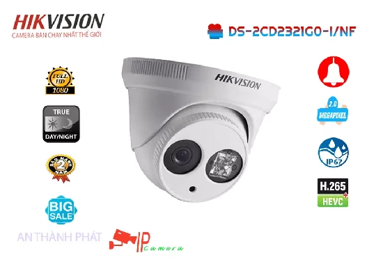 Lắp đặt camera tân phú Camera Hikvision DS-2CD2321G0-I/NF