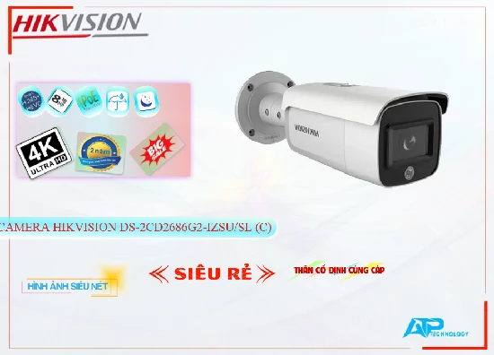 Lắp đặt camera tân phú Camera Hikvision DS-2CD2686G2-IZSU/SL(C)