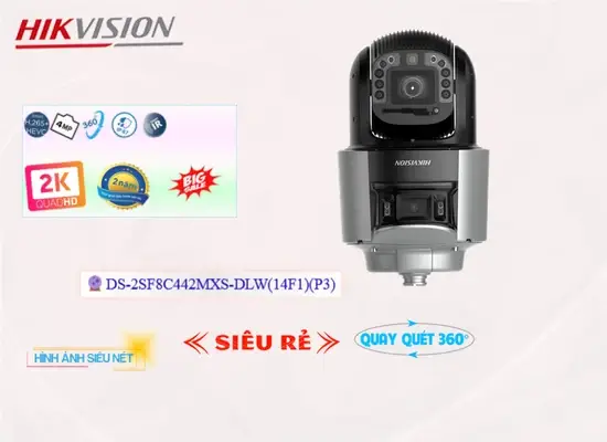 Lắp đặt camera tân phú Camera Giá Rẻ Hikvision DS-2SF8C442MXS-DLW 14F1 P3 Giá rẻ