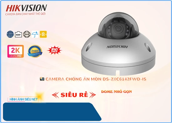 Lắp đặt camera tân phú Camera Hikvision DS-2XC6142FWD-IS