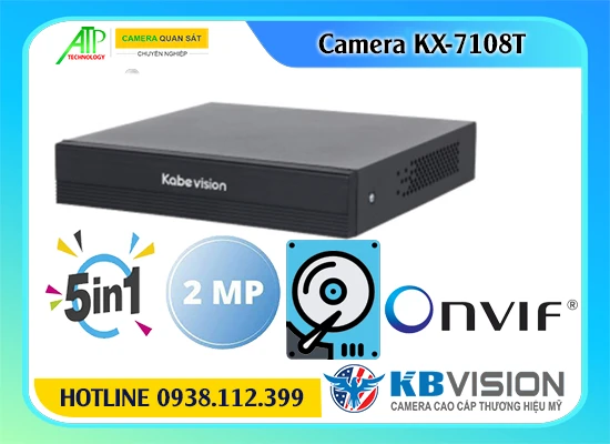 Lắp đặt camera Đầu Ghi 8 Kênh KX-7108T