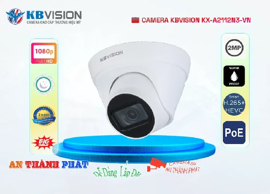 Lắp đặt camera tân phú Camera IP Kbvision KX-A2112N3-VN