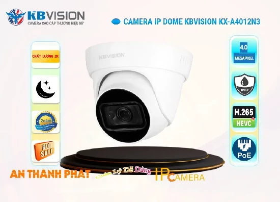 Lắp đặt camera tân phú Camera IP Kbvision KX-A4012N3