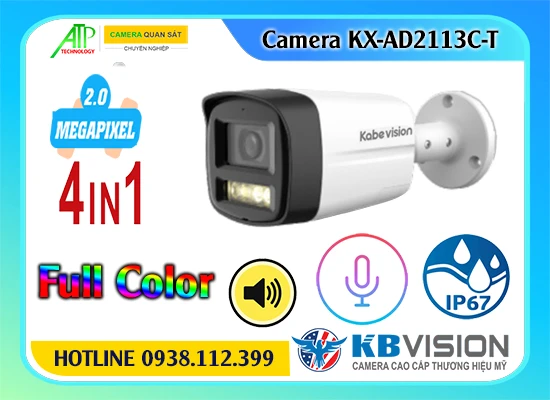 Lắp đặt camera Camera KX-AD2113C-T Kbvision
