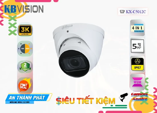Lắp đặt camera tân phú Camera KX-C5012C IP50