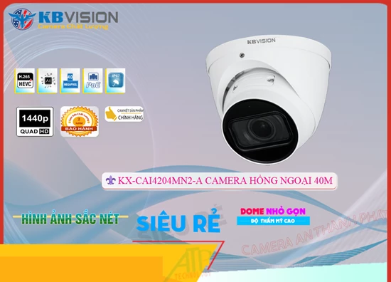 Lắp đặt camera tân phú Camera Kbvision KX-CAi4204MN2-A