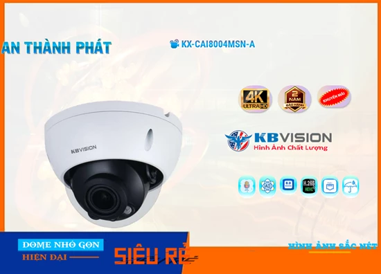 Lắp đặt camera tân phú Camera KBvision KX-CAi8004MSN-A