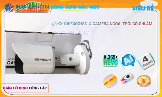 Lắp đặt camera tân phú Camera KBvision KX-CAiF4001SN-A